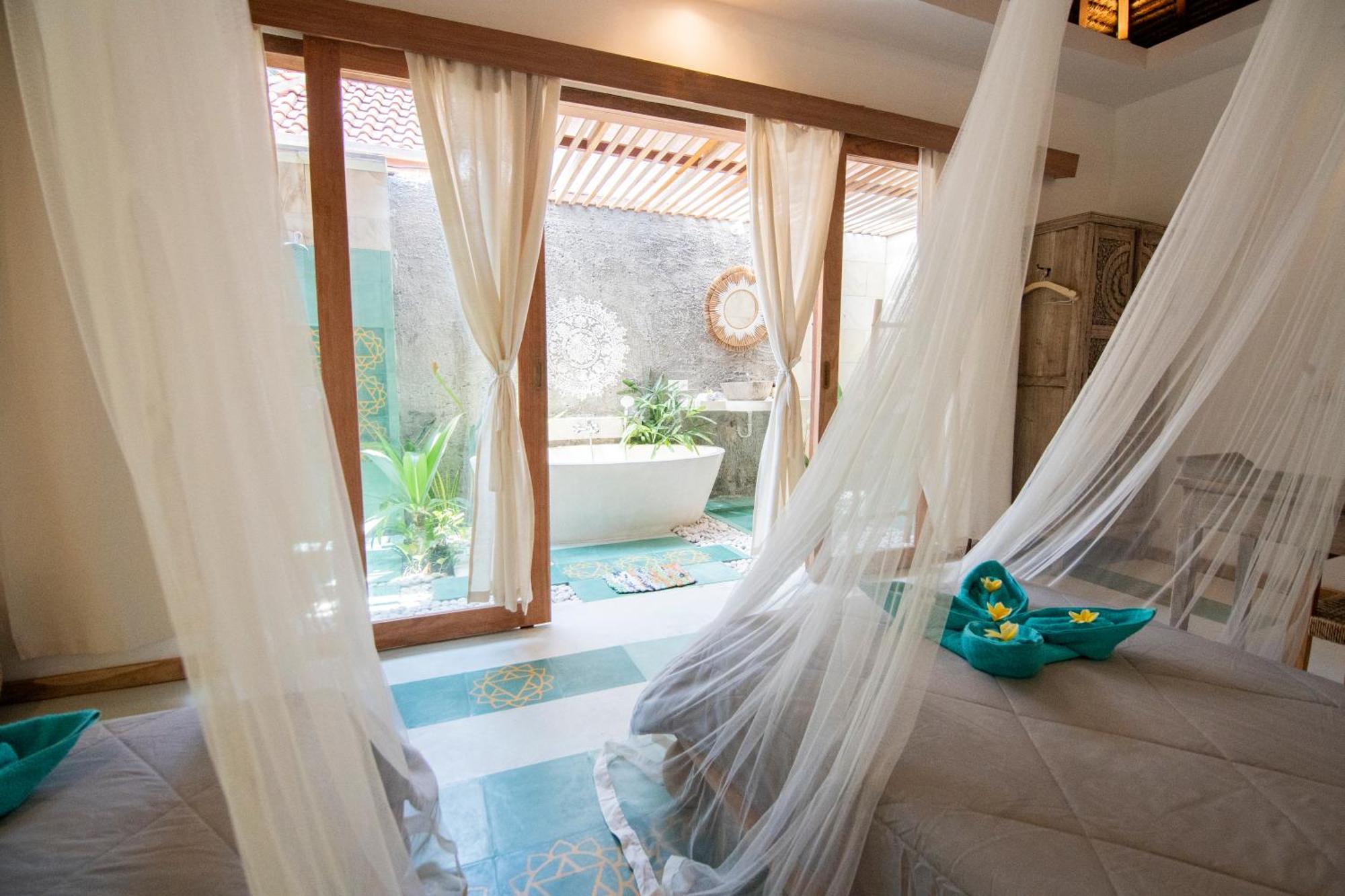 Mandala Beach Healing Rooms Gili Air Exteriör bild